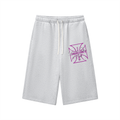 Don't Talk Me To Death Purple 3/4 Shorts